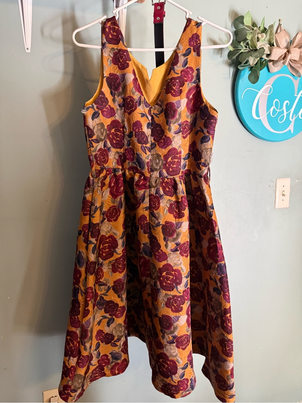 Lindy bop flower dress